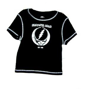 Forever 21 Grateful Dead Black T-Shirt Women Size Small